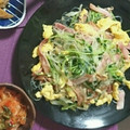 あーなん☆'s cooksnap of when they made 絶品✴︎豆苗と卵の春雨中華炒め✴︎.