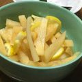 クックVIPI8H☆'s cooksnap of when they made ヤーコンのはちみつレモン漬け.