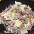 fbyh's cooksnap of when they made フライパンで豚コマと白菜蒸し焼き.