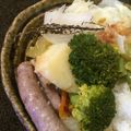 sachiami's cooksnap of when they made ストウブで野菜とソーセージの蒸し煮.