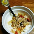 あーもこ's cooksnap of when they made バナナにヨーグルトとコーンフレーク☆.
