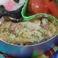 リスのしっぽ's cooksnap of when they made お弁当★カニカマグラタン.