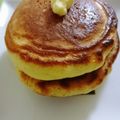 ゆず☆ななみ's cooksnap of when they made ふわっ旨ッ厚さ2㌢激ウマホットケーキ.