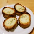 しましまあひる's cooksnap of when they made おろしにんにくで簡単　ガーリックトースト.