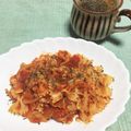 ひさりん5963's cooksnap of when they made ■豚肉＆トマトのオニオンガーリックパスタ.