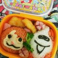 しろねこコタロー's cooksnap of when they made キャラ弁☆妖怪ウォッチ弁当.