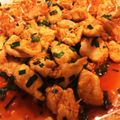 エルジェイN's cooksnap of when they made 簡単節約葱タレ旨辛チキン.