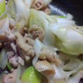 柚ゆずyuzu's cooksnap of when they made 鶏皮とネギの塩炒め.