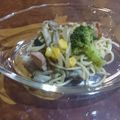 Dream♪'s cooksnap of when they made めんつゆで一発！簡単★和風スパゲティー！.
