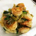 ゆこあと☆'s cooksnap of when they made えびとチンゲン菜のオイスターソース炒め.