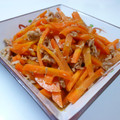 アバルト's cooksnap of when they made にんじんとツナのきんぴら風.