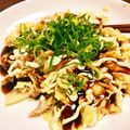 harusame＊＊'s cooksnap of when they made 節約レシピ★お好み焼き風キャベツナ卵炒め.