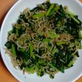 甘海月's cooksnap of when they made 大根菜とじゃこの佃煮.