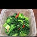 Nori☆Yoshi's cooksnap of when they made かつお菜のニンニク炒め〜タイ風〜.