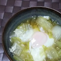 みがつくひと's cooksnap of when they made 白菜の落とし卵煮♡.