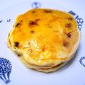 jajarie's cooksnap of when they made ブルーベリーとクリームチーズのパンケーキ.