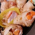 るてぃす's cooksnap of when they made 甘酢だれ香る☆エリンギと人参の豚肉巻き☆.