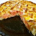 Labrador好き's cooksnap of when they made 紅玉りんごで赤いアップルパイ！.
