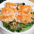 momo634's cooksnap of when they made なすとギョーザのラザニア風チーズ焼き.