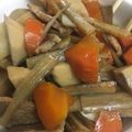 キャップとラム's cooksnap of when they made 里芋とゴボウの煮物.