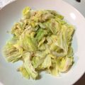 sirokuro's cooksnap of when they made 簡単大量消費☆キャベツとツナの炒めサラダ.