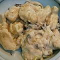 つぴ丸's cooksnap of when they made 簡単☆鶏胸肉ときのこのクリーム煮.
