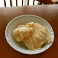 thegoat's cooksnap of when they made たまご１つでバニラアイス.