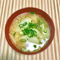 にきけん's cooksnap of when they made 白菜と隼人ウリの味噌汁.