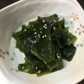 ☆にゃん＆りの☆'s cooksnap of when they made あと１品やダイエットに♪ワカメの簡単小鉢.