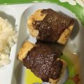 ビスビスビスケ's cooksnap of when they made 牛肉巻き巻き簡単！肉豆腐.