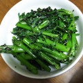 もりのりころ's cooksnap of when they made 簡単＊春菊のごま和え.