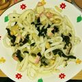 ☆ゆうまめ☆'s cooksnap of when they made ダイエット☆夏の塩焼きうどん.