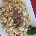 クックWBQC5W☆'s cooksnap of when they made 煮豚とその煮汁で作るチャーハン.