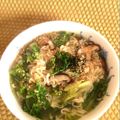 caruga's cooksnap of when they made レタス塩ラーメン.
