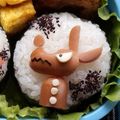 カリメロまま's cooksnap of when they made 簡単キャラ弁おかず：おおかみ.