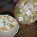 クック9P6O5D☆'s cooksnap of when they made 簡単☆水菜と豆腐の和風スープ.
