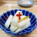 Fire-King's cooksnap of when they made お店で売ってる大根の柚子漬.