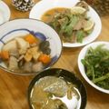反省堂書店（のぐち）'s cooksnap of when they made 大根・生わかめ・油揚げ・練り物の味噌汁.