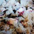 mizutama☆☆'s cooksnap of when they made 塩昆布で超簡単タコめし.