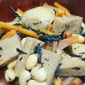 ちーharu♪'s cooksnap of when they made 里芋入りで立派なおかず＊ひじきの煮物.