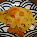 jinko3's cooksnap of when they made 止まらない♪簡単れんこんきんぴら.