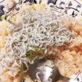 食べたいときに's cooksnap of when they made タラコと大葉の混ぜご飯～しらすのせ～❇.