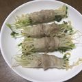 ぐぅ～たらちゃん♪'s cooksnap of when they made 豆苗ともやしの豚バラ巻.