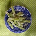 ぶりぶりぶーりちゃん's cooksnap of when they made もう1品！セロリのハニーマスタード和え☆.