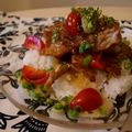 りんりんぐっさん's cooksnap of when they made なんでもトッピン◆カリッフワ豚丼.