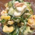 とも・たいママ's cooksnap of when they made ☆夏は缶・短！マスタードマヨ胡瓜サラダ.