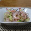 ダイナマイト漆黒's cooksnap of when they made 海老とセロリのサラダ.