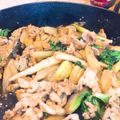 take3327's cooksnap of when they made セロリと豚肉の中華風きんぴら.