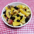 めみたん☆'s cooksnap of when they made 黒豆とさつま芋とキウイのサラダ.