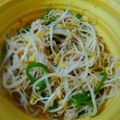 risuチャマ☆'s cooksnap of when they made あごだしつゆのみ！もやしピーマンツナ！.